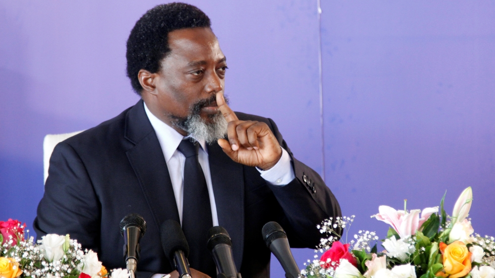 Kabila has been the DRC's president since 2001 [Kenny Katombe/Reuters]