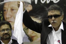 Colombia''s Marxist FARC Jesus Santrich speaks