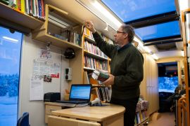 Reading North: Oula in the mobile library