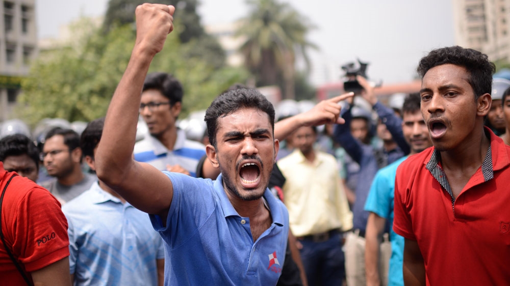 Bangladesh has one of the highest 'graduate unemployment rates' in South Asia [Mahmud Hossain Opu/Al Jazeera]