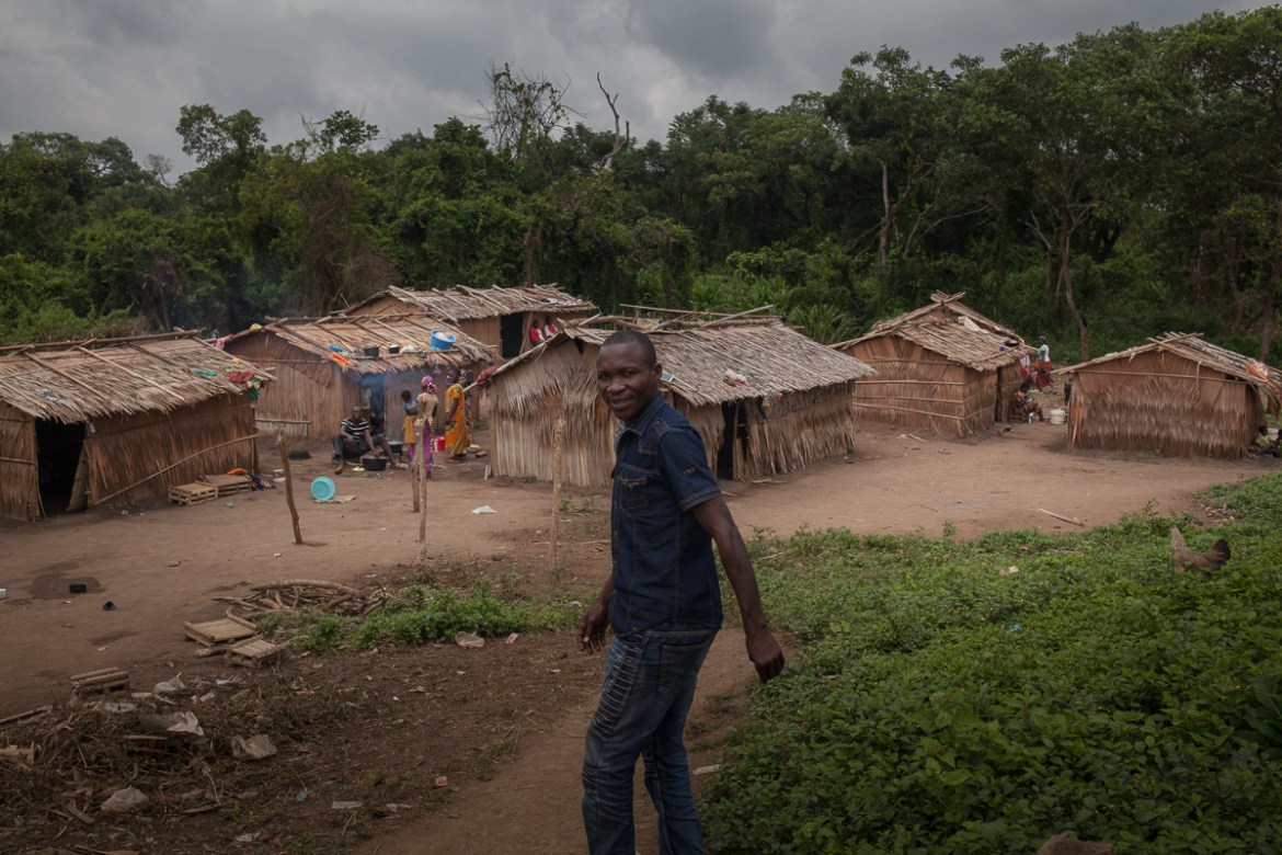 Andre´ Yelle, 28, fled to Cameroon a week ago with his wife and child. For eight months, members of the Siriri group had been living in his village without incident, but one day they began to "mistrea