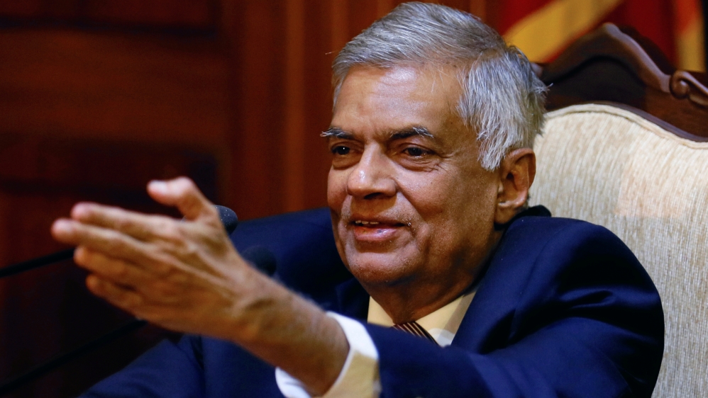 Ranil Wickremesinghe said his sacking by Sirisena was unconstitutional [File: Dinuka Liyanawatte/ Reuters]