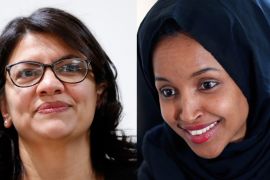 Rashida Tlaib (L) and Ilhan Omar's (R) trailblazing victories help reclaim some of the hope lost with the election of Trump on 11/9, writes Beydoun [AP]