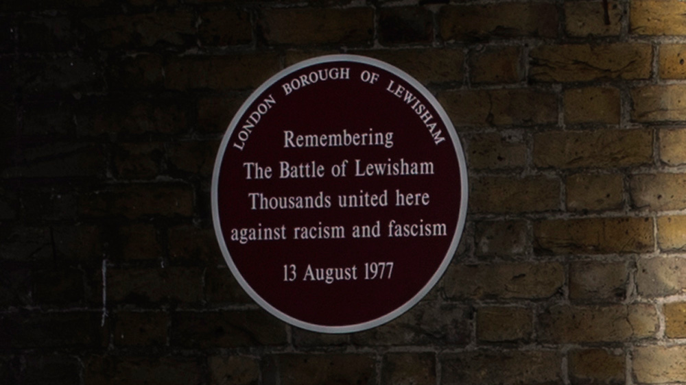 Anti-fascist Rana remembers the day in 1977 when Lewisham took on the far right [James Rippingale/Al Jazeera]