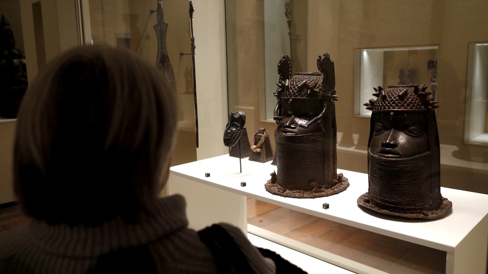 The decision could up the pressure on other European governments to return looted artefacts [Philippe Wojazer/Reuters]