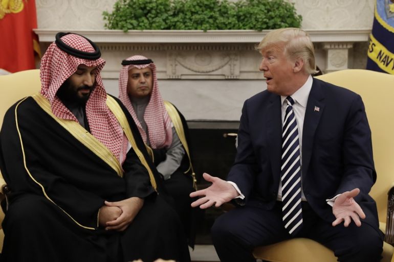 Donald Trump and MBS