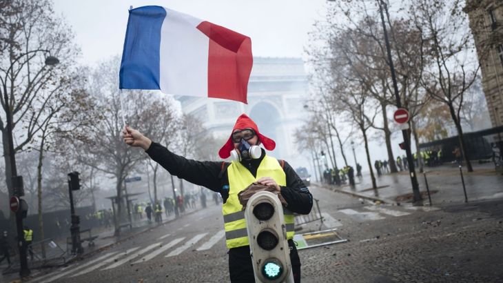 France yellow vest protests