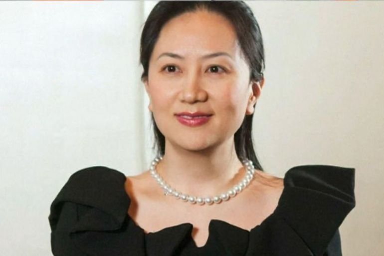 Meng Wanzhou, the chief financial officer of Huawei