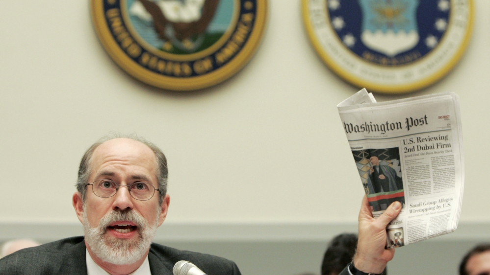 Frank Gaffney has built deep ties in the Republican Party [File: Larry Downing/Reuters] 