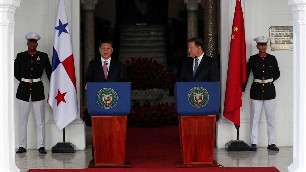 President Xi Jinping made an historic trip to Panama in December after the countries established diplomatic ties a year earlier [File: Carlos Jasso/Reuters]
