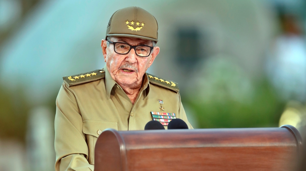 Raul Castro stepped down as president in April [Ernesto Mastrascusa/Pool via Reuters]