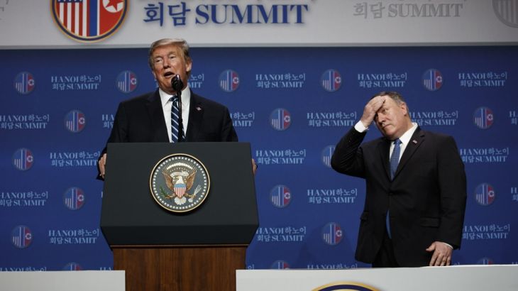 Trump, Pompeo summit