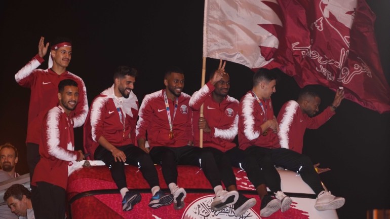 Qatar welcomes Asian Cup champions home [Sorin Furcoi/Al Jazeera]