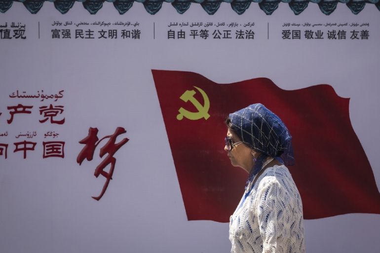 Last month, China passed a law to ''Sinicize'' Islam and make it ''compatible with socialism'' [Wang HE/Getty Images]