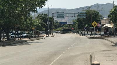 When the border is open, more than 30,000 Venezuelans close the Simon Bolivar bridge daily [Steven Grattan/Al Jazeera] 