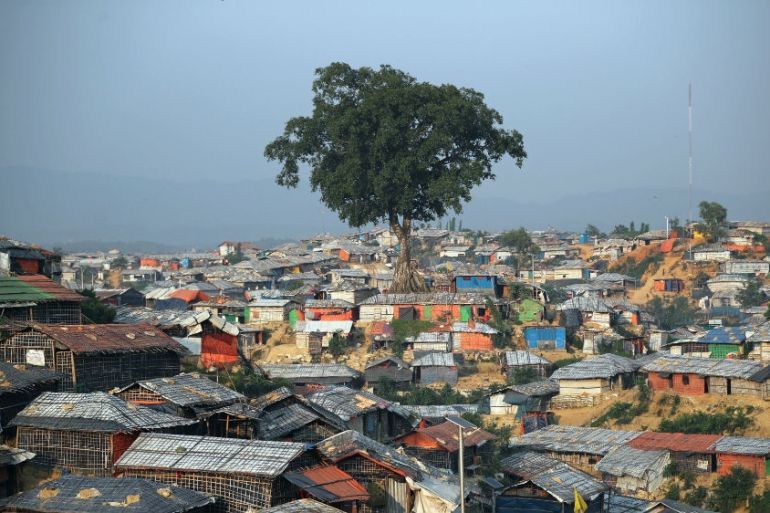 Bangladesh Rohingya refugee camp