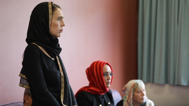 New Zealand Prime Minister Jacinda Ardern Meets With The Muslim Community
