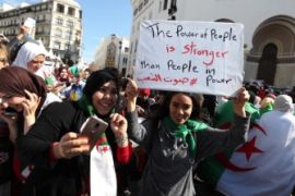 How is Algeria''s popular movement changing the country?