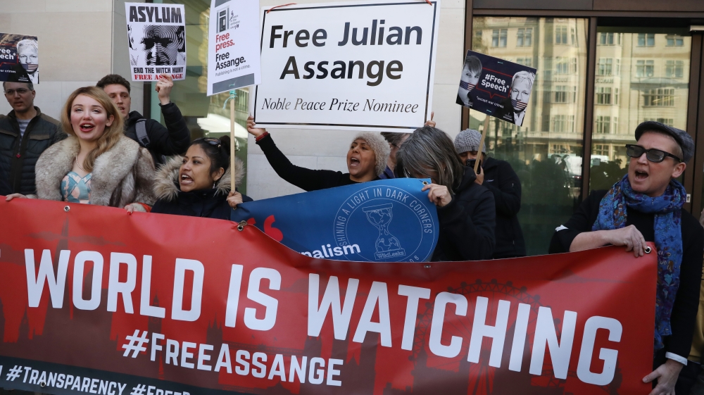 Assange is celebrated for publishing classified diplomatic correspondence [Dan Kitwood/Getty Images]