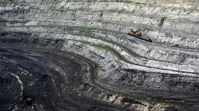 China open pit coal mine