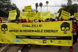 Kenya coal protests