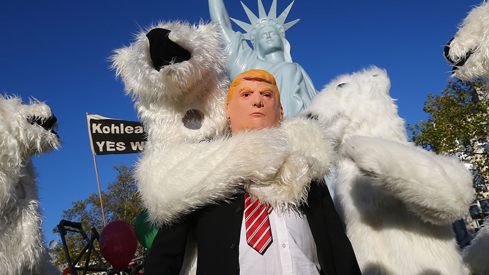 Trump climate change coal