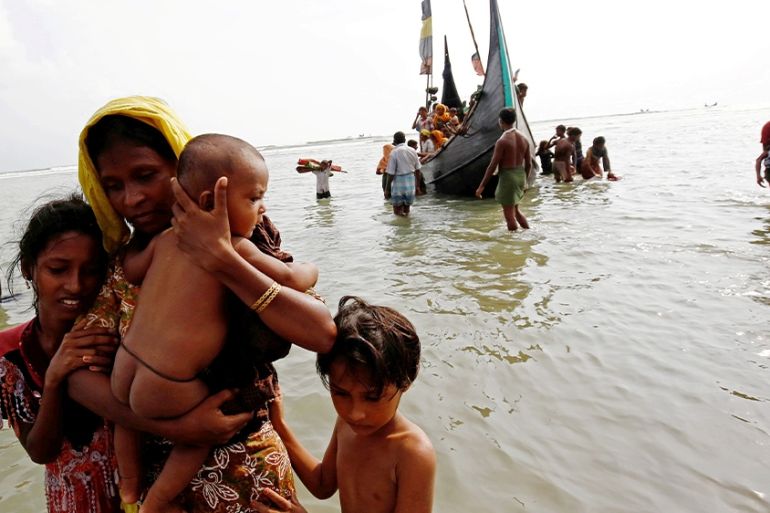 Myanmar Bangladesh Rohingya refugees