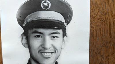 Do not use: Xiaoming Li as a young man in the PLA