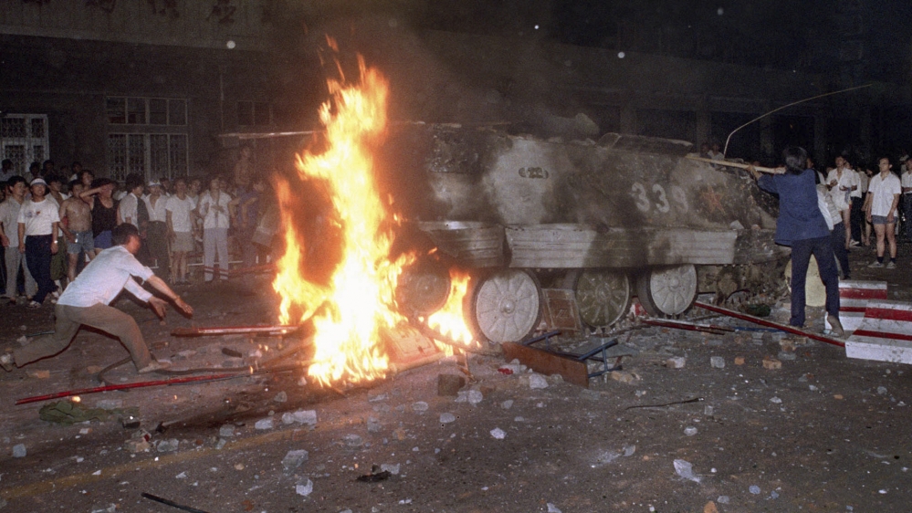Tiananmen Square protests 1989