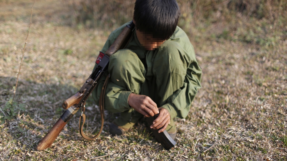 child soldiers in Myanmar