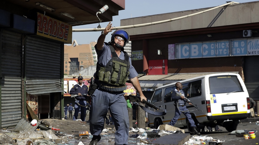 South Africa unrest 