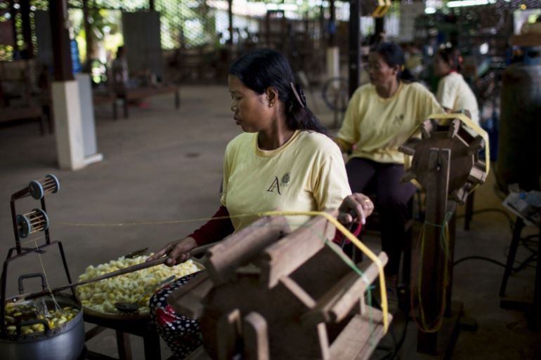 Silk Production From Sericulture To Garment Retail Bloomberg