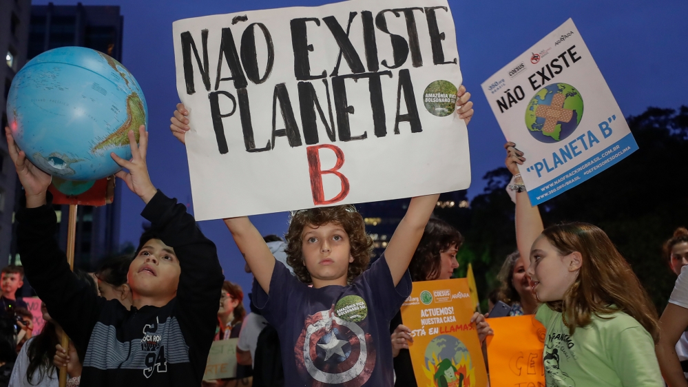 BRAZIL CLIMATE PROTESTS