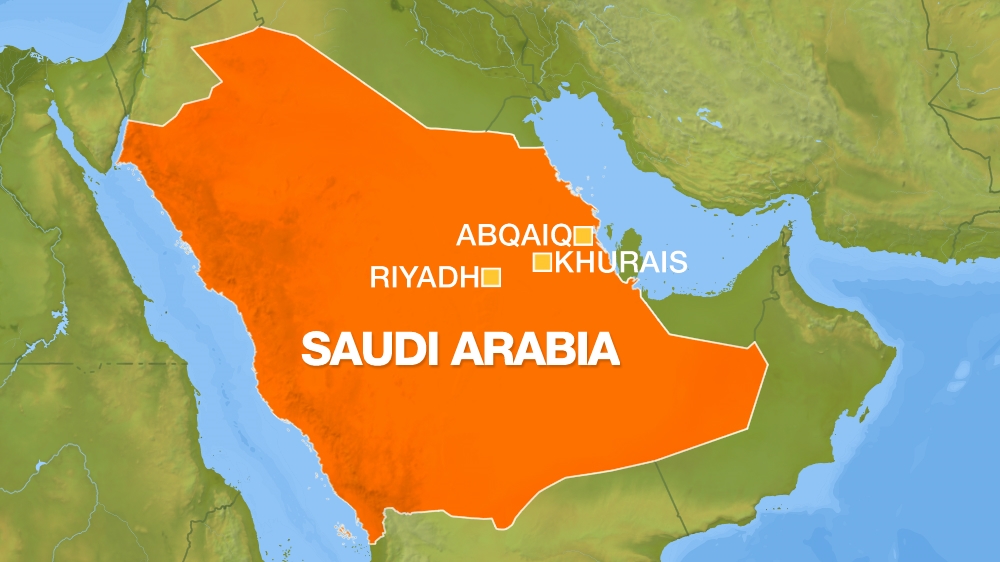 Saudi Arabia - Abqaiq, Khurais map
