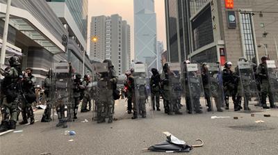 Hong Kong protests business impact Britt Clennett 4
