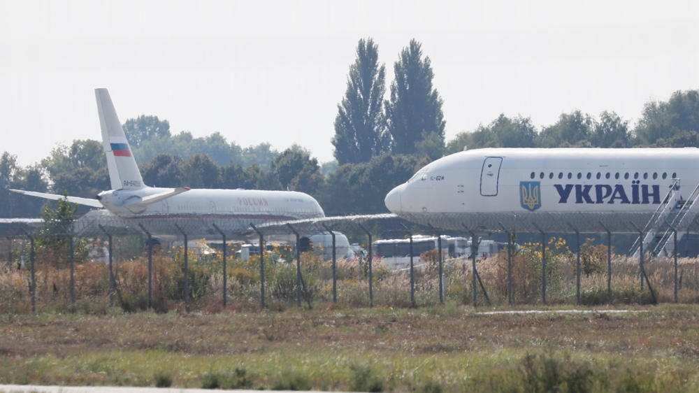 Russia Ukraine prisoner swap plane