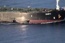 Iranian tanker damage - Reuters