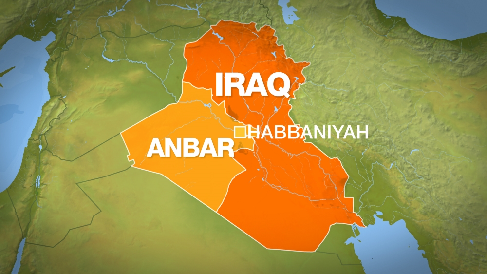 Map Habbaniyah Iraq