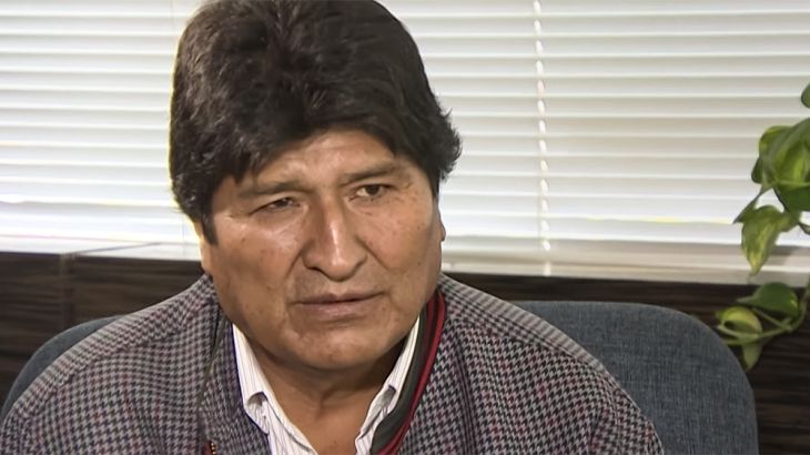 Evo Morales [Screengrab/Al Jazeera]