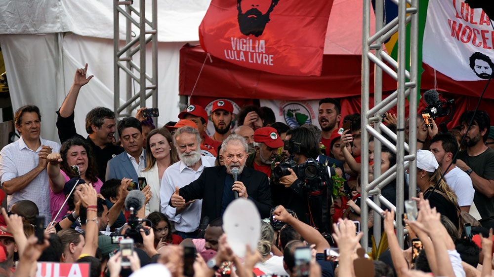 Lula freed