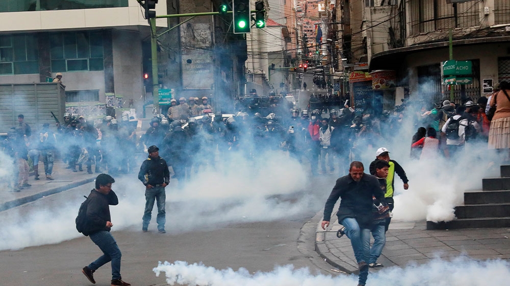Clashes Bolivia