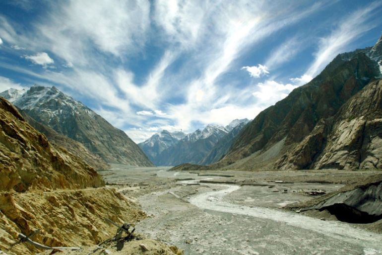 Siachen glacier, Kashmir