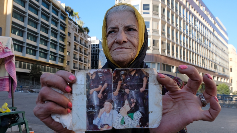 Lebanese grandma [Timour Azhari/Al Jazeera]