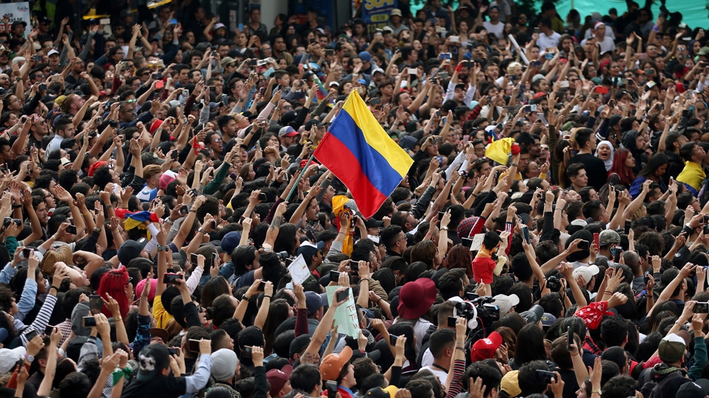 Colombia protests 08/12/19