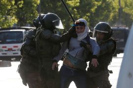 Chile protests cover