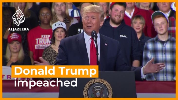 President Donald Trump impeached