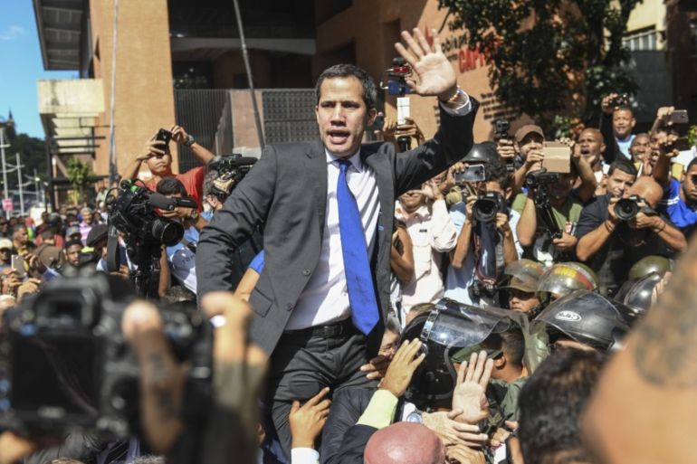 Guaido Bursts In to Reclaim Venezuela's