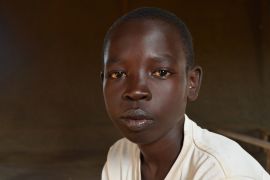 Uganda child refugees