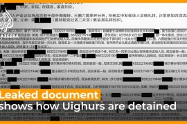 Leaked document shows how Uighurs are detained in China