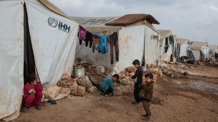 Syrian Refugee Camps Swell As Idlib Offensive Pushes Toward Turkish Border